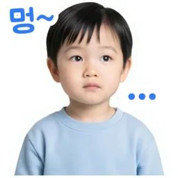 멍~